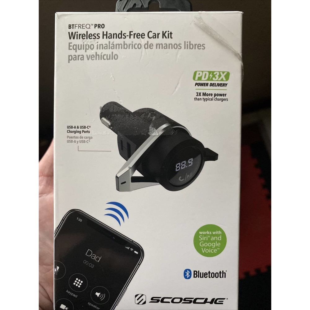 Wireless Hands Free Car Kit Bluetooth